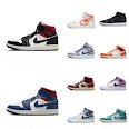 Air Jordan 1（Click the link for more colors） Jordan rep