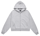 High QualityCropped Blank Zipper rep