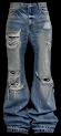 UndermycarSlashed Denim rep