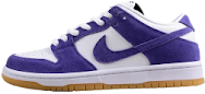 Nike dunk low white and purple gum Nike rep