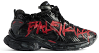 Balenciaga BlackGraffiti Runners Balenciaga rep