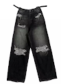 Balenciaga Ripped Denim Balenciaga rep