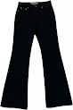 Balenciaga Black Flared Denim Balenciaga rep