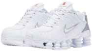 Nike shox TL white metallic silver Nike rep