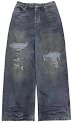 Balenciaga MudDistressed Denim Balenciaga rep
