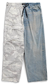 BalenciagaCamo Split Denim Balenciaga rep