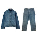 LV Louis Vuitton Denim Jackets &amp; Jeans Pants Suit Louis Vuitton rep
