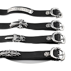 Chrome Hearts Leather Bracelet Chrome Hearts rep