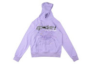 Sp5der Purple Hoodie Sp5der rep