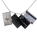 Rye Chasin Credit Card Necklace rep