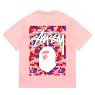 Bape Bape&amp;Stussy T-Shirt rep
