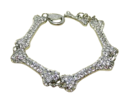 Vivienne Westwood Diamond Bone Necklace rep