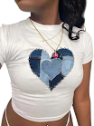 Short form-fitting T-Shirt rep