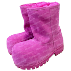 Balenciaga Alaska Fur Boots Balenciaga rep