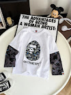 Ape head Children's Hoodie rep