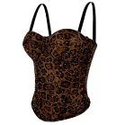 Irregular fishbone corset rep