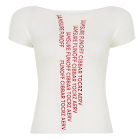 Tight round neck in English T-Shirt rep