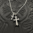 Chrome HeartsDouble Cross Pendant Chrome Hearts rep