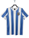 1986 Argentina Home retro fan version rep