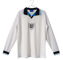 1996 season England home Long sleeved Retro Fan version rep
