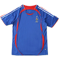 06 season France home retro Fan version rep