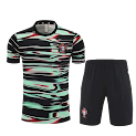 2526 season Portugal Training clothes suit Short sleeve Fan version rep