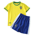 1998 Brazil home retro Kids kit rep