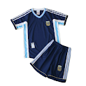1998 season Argentina away retro Kids kit rep