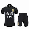 2526 season Argentina Training clothes suit Short sleeve Fan version rep
