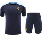 2425 France Training clothes suit Short sleeve Fan version rep