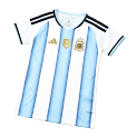 2026 FIFA World Cup Argentina home Women's Shirt rep