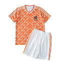 1988 the Netherlands home retro Kids kit rep