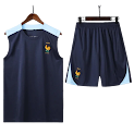 2425 France Training clothes suit vest Fan version rep