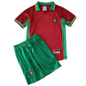 1998 Portugal home retro Kids kit rep