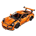 Lego【Orange Porsche GT3】 rep