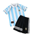 1996 season Argentina home retro Kids kit rep
