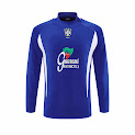 2002 season Brazil blue Half pull training suit rep