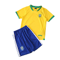 2006 season Brazil home retro Kids kit rep