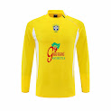 2002 season Brazil yellow Half pull training suit rep