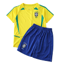 2002 Brazil home retro Kids kit rep