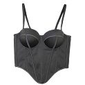 Irregular fishbone corset rep