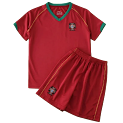 2006 Portugal home retro Kids kit rep