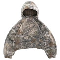 Forest PaternOversized Hoodie rep