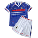 1998 France home retro Kids kit rep