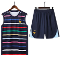 2425 France Training clothes suit vest Fan version rep