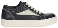 Rick Owens Vintage Black &amp; White Low-Top Sneakers Rick Owens rep