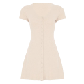 Hot girl knitted dress rep