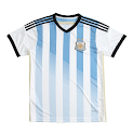 2014 season Argentina home Retro Fan version rep