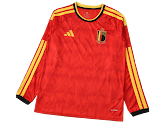 2026 FIFA World Cup Belgium home Long sleeved Fan version rep
