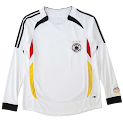 2006 season Germany home Long sleeved retro Fan version rep